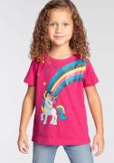 NU 20% KORTING: KIDSWORLD T-shirt Eenhoorn met regenboog Korte mouwen,...