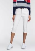 KangaROOS Capri jeans Capri-jeans met riem Skinny fit, met split, norm...