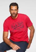 NU 20% KORTING: Man's World T-shirt Korte mouwen, bedrukt, ronde hals,...