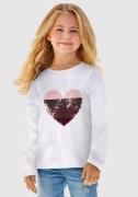 NU 20% KORTING: KIDSWORLD Shirt met lange mouwen Hart Lange mouwen, ba...