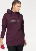 NU 20% KORTING: KangaROOS Sweatshirt lange mouwen, figuurvolgende pasv...