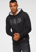 NU 20% KORTING: Bruno Banani Hoodie smalle pasvorm, bedrukt ontwerp, v...