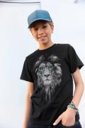 NU 20% KORTING: KIDSWORLD T-shirt LION WITH BLUE EYES Korte mouwen, ba...