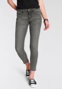 NU 20% KORTING: Arizona 7/8 jeans Met geren extra-strakke snit, used-l...