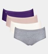 NU 20% KORTING: Sloggi Slip Basic+ Midi C4P (voordeelset, 4 stuks)