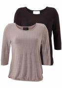 NU 20% KORTING: Lascana Shirt met 3/4-mouwen Met modieuze cut out van ...