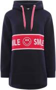 NU 20% KORTING: Zwillingsherz Sweatshirt met "smile"-print en neonband...