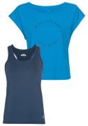 FAYN SPORTS Trainingsshirt 2-delig shirt & top (voordeelset, 2-delig)