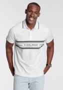 DELMAO Poloshirt met print