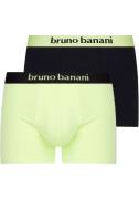 Bruno Banani Boxershort met contrasterend logo-tailleband (2 stuks, Se...