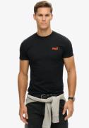 Superdry Shirt met ronde hals Organic Cotton Essential Logo T-Shirt