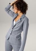 NU 20% KORTING: Aniston CASUAL Sweatblazer in opvallend ruitdessin