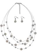 NU 20% KORTING: Firetti Collier-set Blue Crystal met glassteen (set, 3...