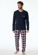 NU 20% KORTING: Schiesser Pyjama "X-Mas Family" (2-delig)