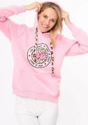 NU 20% KORTING: Zwillingsherz Hoodie met "wild at heart"-opdruk en bin...