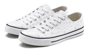 NU 20% KORTING: Lascana Sneakers met sterrenprint in glitter-look, vri...