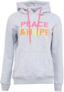 NU 20% KORTING: Zwillingsherz Hoodie met "peace & hope"-borduursel in ...