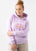 Zwillingsherz Hoodie met "you are beautiful"-borduursel en opdruk op d...