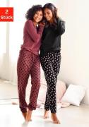 NU 20% KORTING: Vivance Dreams Pyjama met sterpatroon (4-delig, Set va...