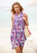 Lascana Strandrok met palmprint, cover-up, strandmode