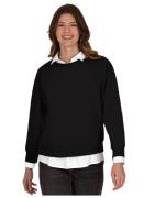 Trigema Sweatshirt TRIGEMA dun sweatshirt