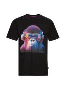 NU 20% KORTING: Trigema T-shirt TRIGEMA T-shirt met coole gorilla prin...