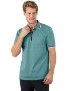 NU 20% KORTING: Trigema Poloshirt TRIGEMA poloshirt met ritssluiting (...