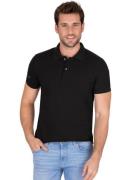 Trigema Poloshirt TRIGEMA slim fit poloshirt van DELUXE-piqué (1-delig...