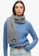 Superdry Gebreide sjaal CABLE LUXE KNIT SCARF