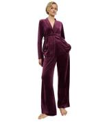 NU 20% KORTING: Triumph Homewearbroek Sensual Velour Wide Leg Trousers