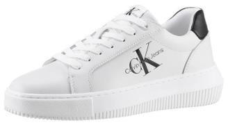 NU 20% KORTING: Calvin Klein Plateausneakers CHUNKY CUPSOLE MONO LTH W...