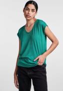 NU 20% KORTING: pieces T-shirt PC BILLO met glinsterstrepen