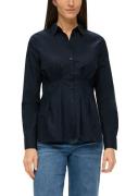 NU 20% KORTING: s.Oliver Overhemdblouse met shape-shift taille-snit