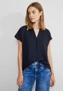 NU 20% KORTING: STREET ONE Blouse met korte mouwen Blouses T-shirt van...