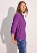 NU 20% KORTING: Cecil Overhemdblouse met turn-up-mouwen en knoopsluiti...