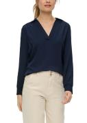 NU 20% KORTING: s.Oliver Blouse met lange mouwen met v-halslijn en all...