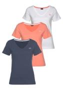 NU 20% KORTING: H.I.S T-shirt Essential basics heup-lange pasvorm, fig...