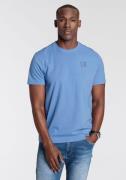 NU 20% KORTING: DELMAO Shirt met ronde hals Korte mouw, regular fit, b...