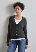 NU 20% KORTING: STREET ONE Cardigan kort, met knoopsluiting