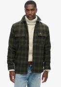 NU 20% KORTING: Superdry Overhemd met lange mouwen Wool Miller Overshi...