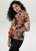 NU 20% KORTING: Aniston SELECTED Chiffon blouse met een romantische bl...