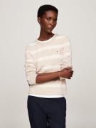 NU 20% KORTING: Tommy Hilfiger Gebreide trui SOFT WOOL C-NK SWEATER me...