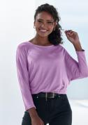 NU 20% KORTING: Lascana Shirt met 3/4-mouwen Met vlindermouwen van zac...