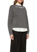 s.Oliver Sweatshirt met decoratieve stenen