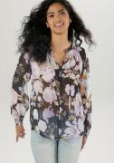 NU 20% KORTING: Aniston SELECTED Blouse zonder sluiting met smock aan ...