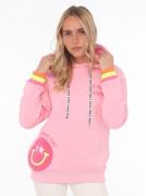 NU 20% KORTING: Zwillingsherz Hoodie Always Happy met smiley-print van...