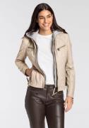 NU 20% KORTING: Gipsy Leren jack NOLA Two-in-one stijl - met een afnee...