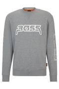 NU 20% KORTING: Boss Orange Sweatshirt WeGrafix met boss-opdruk