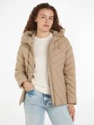 NU 20% KORTING: Tommy Hilfiger Gewatteerde jas CHEVRON MW PADDED JACKE...