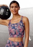 NU 20% KORTING: active by Lascana Crop-top Ronde hals